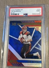 2020 Panini XR - Rookie Joe Burrow #101 Blue /199 (RC) picture
