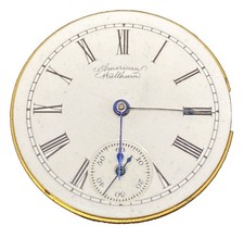 Waltham Grade 60 Pocket Watch Movement Size 0s 7j 1891 mod Hunter ticking F7562 picture