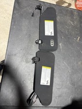 05-13 C6 Corvette Sun Visor Pair Left Right Used OEM See Photos picture