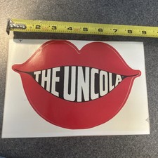 7 Up The UNCOLA Soda 1970s NOS Ad Sticker Decal The Rolling Stones LIPS Style picture