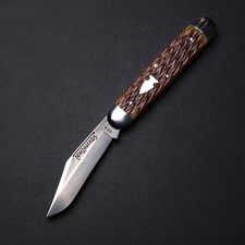 Northwoods Knives GEC Forest Jack - Chestnut Jigged Bone / Clip Point Blade picture