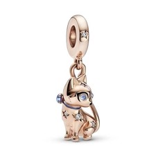 Pandora Sparkling Pet Cat Dangle Charm 925 Sterling Silver, #782259C01 picture