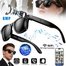 Lentes Inteligentes con AI HD Camara Gafas De Sol Bluetooth Traductor de voz picture