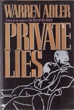 Private Lies by Adler, Warren, Good Book picture