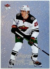 Liam Ohgren Rookie 2024-25 Fleer Ultra Medallions #M-43 Platinum /100 (RC) Wild picture