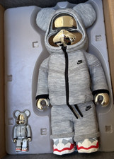 Medicom Toy BE@RBRICK x Nike Tech Fleece N98 100% & 400% Set With Box picture