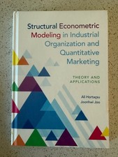Structural Econometric Modeling in Industrial Organization and Quantitative.. VG picture