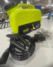 SUN JOE 24V CORDLESS PORTABLE SINK/SHOWER WASHER KIT W/BATTERY - GREEN/BLACK picture