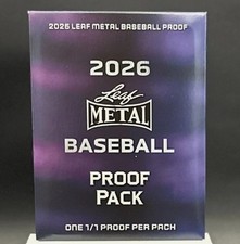 2026 Leaf Metal Baseball Proof Pack Sealed - 1 of 1 -  picture