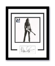 Melissa Etheridge Autographed Signed 11x14 Framed Photo Never Enough ACOA picture