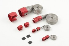 Mr Gasket Braided Hose Kit Red picture