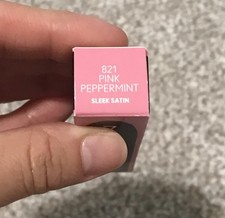 MAC Ximal Sleek Satin Lipstick 821 PINK PEPPERMINT - Full Size 3.5g / 0.12oz NIB picture