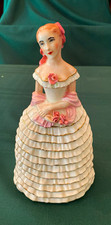 Vintage Hand Painted Porcelain Southern Belle Figurine picture