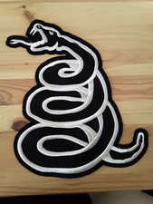Metallica Snake Back Patch Large High-quality picture