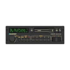 Blaupunkt Hamburg Single DIN Retro Classic USB Bluetooth AM/FM Stereo Receiver picture