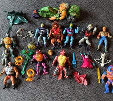MOTU Vintage Action Figures Lot And Accessories And Vehicle picture