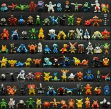 144 Pokemon Mini Figure Toys Action Figures | Kids Gift |Cake Topper| picture