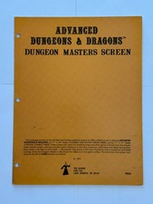 AD&D Dungeon Masters Screen First Printing 9024 Good Condition some sign of wear picture