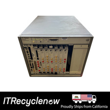 Agilent Keysight E8403A VXI Mainframe + E4805B Clock + 6x E4861A ParBERT Modules picture