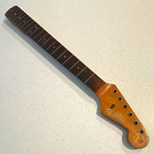 Vintage 1964 Fender Musicmaster Neck Pre-CBS Silver Spaghetti Logo, 3/4 FEB 64 A picture