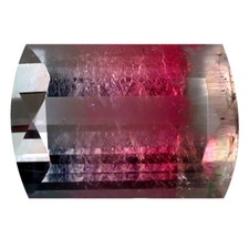 1.05 ct  Octagon (7 x 5 mm) Unheated / Untreated  Watermelon Tourmaline Gemstone picture