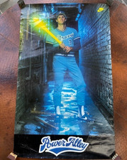 VTG. ORIG., 1983 NIKE DALE MURPHY “POWER ALLEY” POSTER, 22” X 35”, ORIG. OWNER picture