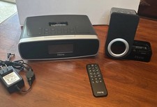 2 iHome iPod Speakers, for Apple iPod, Remote & 1 Charger • Working picture