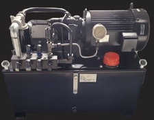MAZAK HYDRAULIC UNIT G49VK005440 / G49VK005442 NACHI PUMP PVS-1B-22N2-U-12 picture