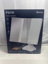 iHome Beauty Reflect Trifold Vanity Mirror with Bluetooth Speaker (iCVBT40W) picture