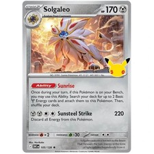 Solgaleo 105/128 30th Celebration Holo picture