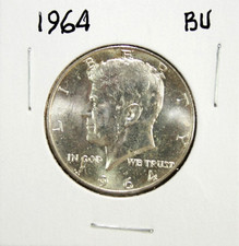 1964 Kennedy Dollar BU 90% Silver #1 picture