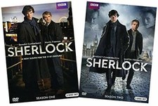 SHERLOCK SEASONS 1 & 2 DVD  (BBC) NEW  picture