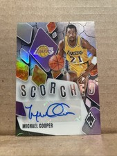 2023-24 MICHAEL COOPER PANINI PHOENIX NBA SCS-MCP SCORCHED #D/99 AUTO SP CARD picture
