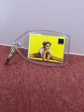 vintage 80's Madonna Keychain 2 sided picture