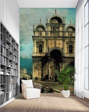 3D Architecture Scenery Oil Painting Wall Murals Wallpaper Murals Wall Sticker picture
