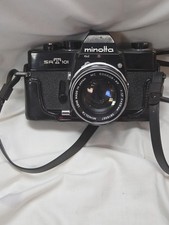 Minolta SRT101 Black 35mm SLR Film Camera w/MC Rokkor-PF 55mm f/1.7 From Japan picture