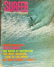 Surfer Magazine January 1966 Vol. 6 #6 Waimea  Bay Big Wave Danger a Hoax picture