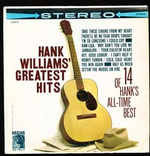 VINYL LP Hank Williams - Hank Williams' Greatest Hits MGM/RCA stereo VG+  picture