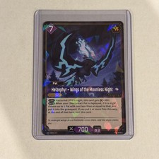 Helzephyr - Wings of the Moonless Night RR EBP01-073 Holo Lucky Pal picture