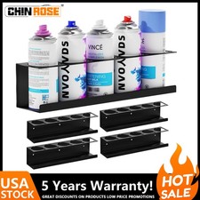 4 Wall Spray Bottle Storage Rack Detailing Tools Organizer Holder Wall-mounted picture