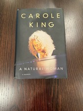 Signed Carole King 1st Edition Hardcover A Natural Woman A Memoir Book picture