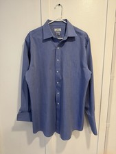 Brooks Brothers 346 Blue French Cuff Dress Shirt Mens Size 16 1/2 - 33 picture
