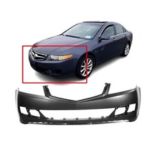 2006-2008 Acura TSX Sedan Primed Front Bumper Cover AC1000156 04711SECA91ZZ picture