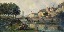 Gustave Mascart (France 1834-1914) Original Oil 