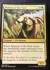 Magic The Gathering Shaman of the Pack Eternal Masters Mtg 205 picture