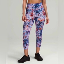 Lululemon Base Pace High Rise Tight Crop Atmospheric‎ Purple Women’s Size 2 picture