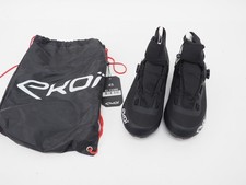 New Ekoi Road W4 Winter Cycling Shoes Men's EU 45 / US 11 Black / Red 3- Bolt picture