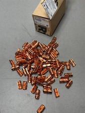 100x Lot Burndy 142038 Copper Thin Wall C-Tap 6Run 6-Strap YC4L12 Run 6 5 4 AWG picture