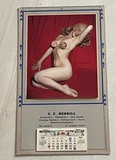 Marilyn Monroe 1954 Golden Dreams Calendar Vintage Pin Up picture