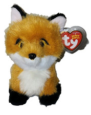 Ty Beanie Baby Babies ❤️ COPPER the Fox (6 Inch) NEW Plush Stuffed Animal Toy picture